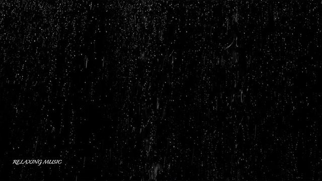 Gentle Rain Sounds on Window | Calm Rain | Black Screen Rain for Sleep, Study смотреть онлайн
