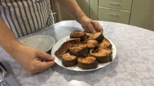 Как пожарить горбушу. Чтобы была сочная и нежная. Секрет приготовления.