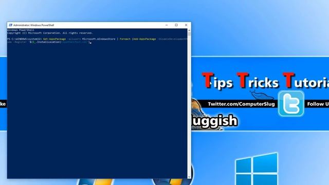How To Reinstall The Windows Store In Windows 10 Tutorial смотреть онлайн