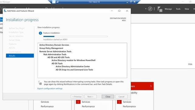 1. Active directory install in windows server 2022 смотреть онлайн
