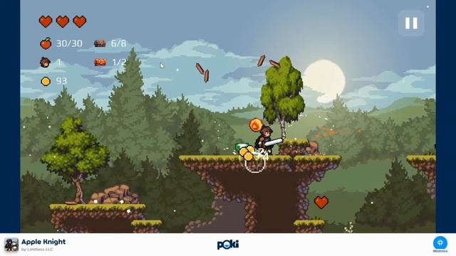 Apple knight on poki. com (part 1) смотреть онлайн