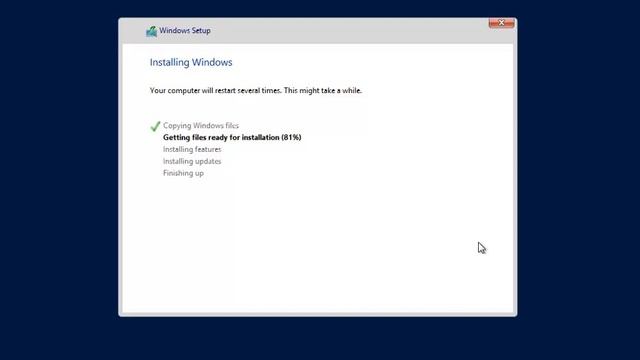Windows 2012 R2 -- Installation смотреть онлайн