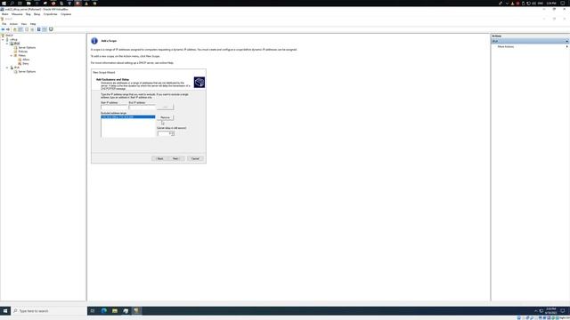 Создать область DHCP | Windows Server 2022 смотреть онлайн