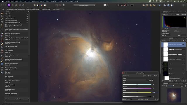 Astrophotography stacking & editing (Affinity Photo) смотреть онлайн