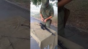 Разборка и сборка автомата Калашникова АК74-М