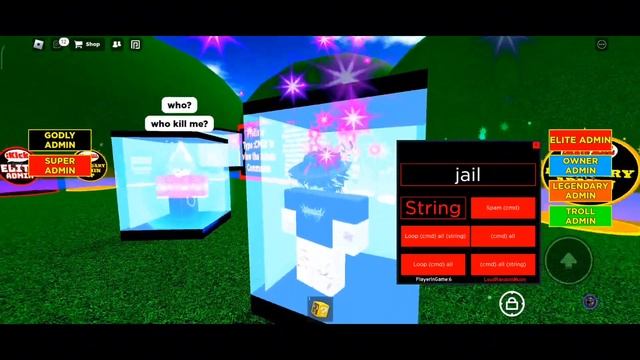 [ FE ] Admin Abuser Gui Script | OP Command Spam | Loop Jail/Freeze - Roblox Scripts [ Mobile/PC ] смотреть онлайн