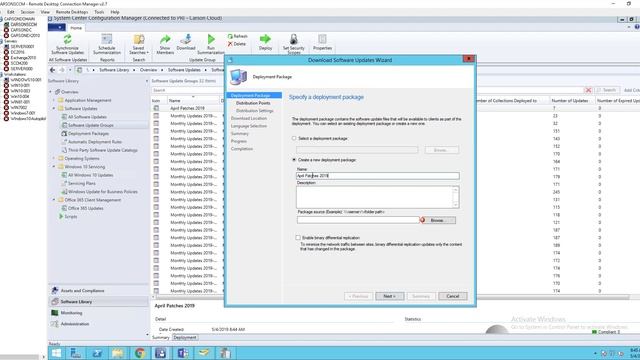 Deploy Microsoft Patches in SCCM Step by Step (April 2019) смотреть онлайн