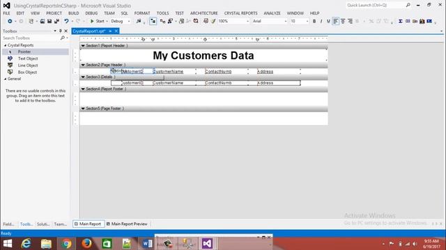 USING CRYSTAL REPORTS IN WINDOWS FORM APPLICATION IN URDU/HINDI смотреть онлайн