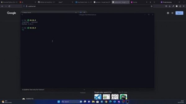 Local Development Setup and VS Code Setup for Python Programming - Python Course (2024)
