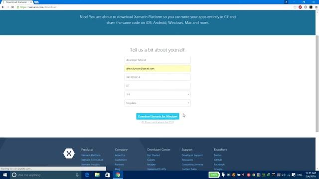 Xamarin Studio - Android App Development using C# - How to Install ? смотреть онлайн