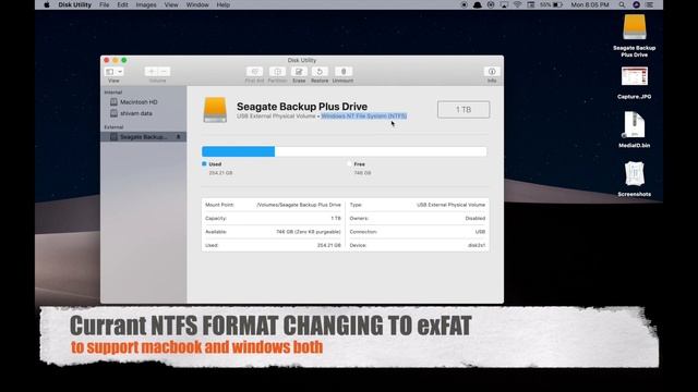 How To Format External Drive For Mac And Windows Compatibility / Which Format Is Best (ExFAT, NTFS? смотреть онлайн