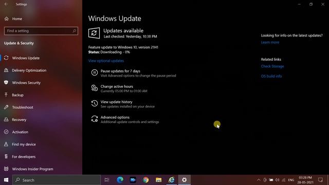 How to Install Windows 10 version 21H1 update смотреть онлайн