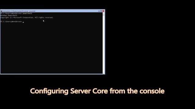 Windows Server 2019 Cookbook| 12. Server Core смотреть онлайн