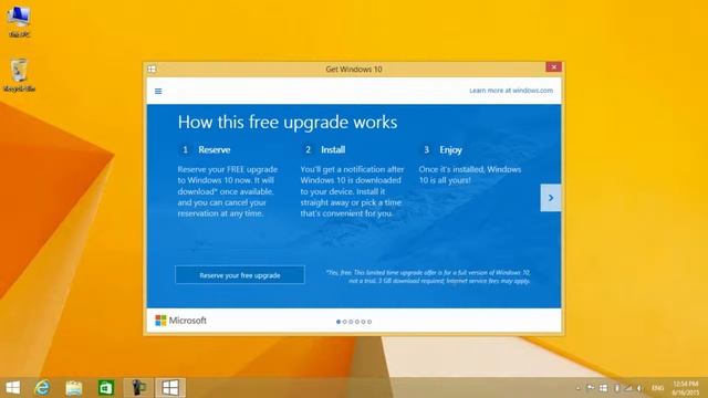 Free Upgrade to Windows 10 from Windows 7 8 1 смотреть онлайн