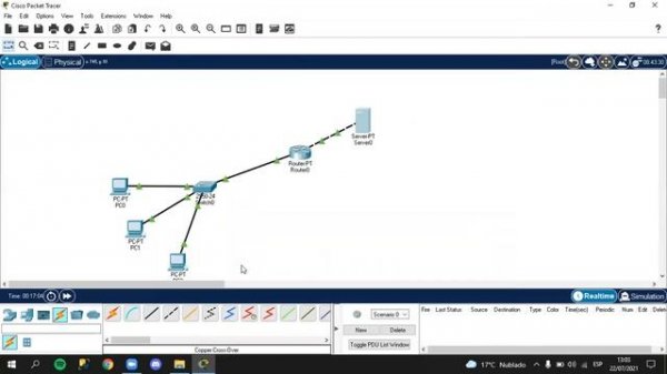 Configuración e Implementación de FIREWALL - Cisco Packet Tracer