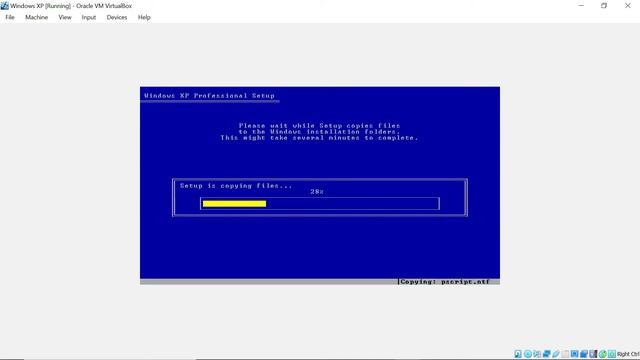 Cara Instal Windows XP di VirtualBox смотреть онлайн