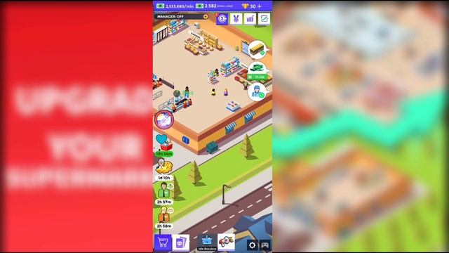 idle Supermarket Tycoon Mod Apk version - 2.5.3 |Androbuddy смотреть онлайн