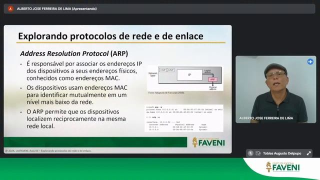 Protocolos de Comunicação - Alberto Ferreira смотреть онлайн