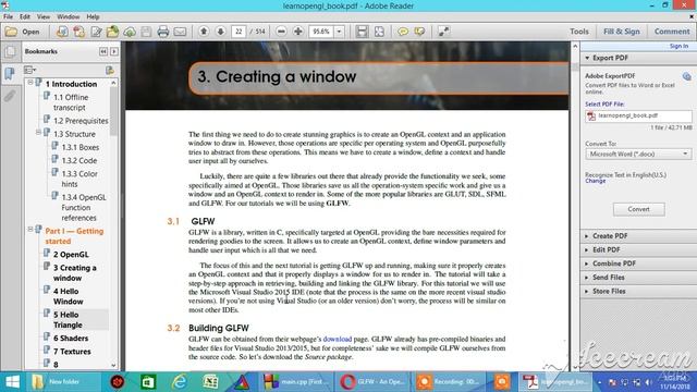 #2- C++ graphic programming: GLFW for OpenGL context and window creations смотреть онлайн
