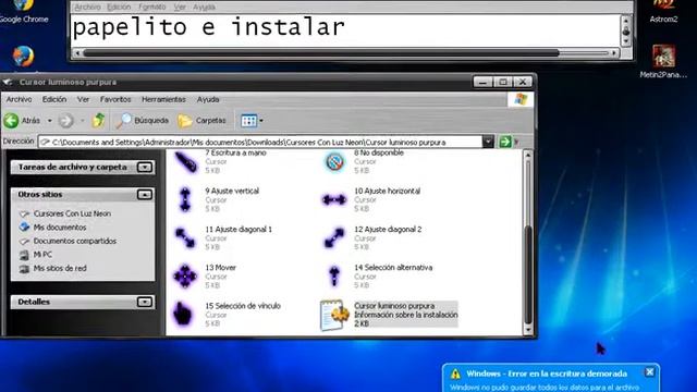 Como poner cursor neon смотреть онлайн