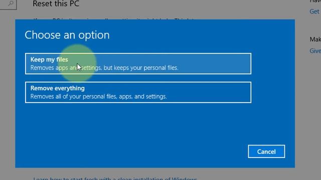 How to Reset Windows 10 to Factory Settings Without CD смотреть онлайн