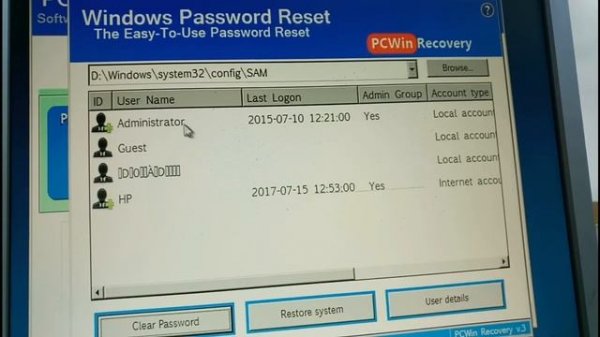 Reset Windows Password by using software 100% working !Simple Method! Solved