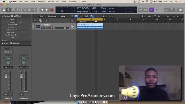 How To Change The Pitch Of Loops/Samples | Logic Pro X Tutorial смотреть онлайн