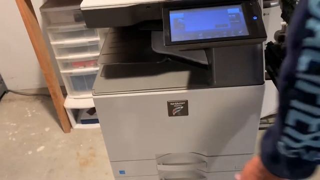 SHARP MX-3050 COPY MACHINE смотреть онлайн