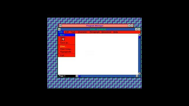 Windows 3.1 Virtualbox смотреть онлайн