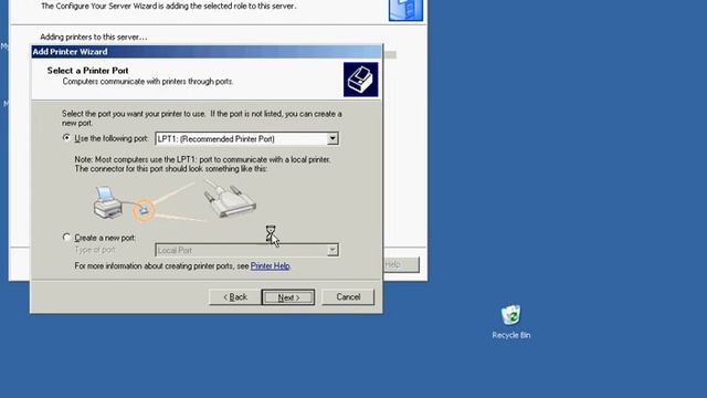 Windows Server 2003 Print Server Configuration смотреть онлайн