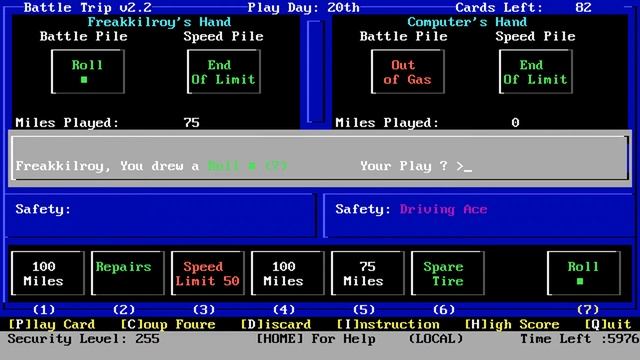 Battle Trip BBS Door Game смотреть онлайн