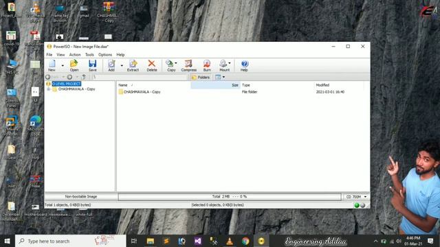 How to Burn CD/DVD 📀 with PowerISO software | Copy data into CD / DVD | write data in CD/DVD смотреть онлайн