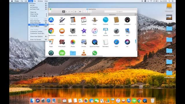 HOW TO HIDE OR SHOW FINDER SIDEBAR ON MAC IN HIGH SIERRA смотреть онлайн