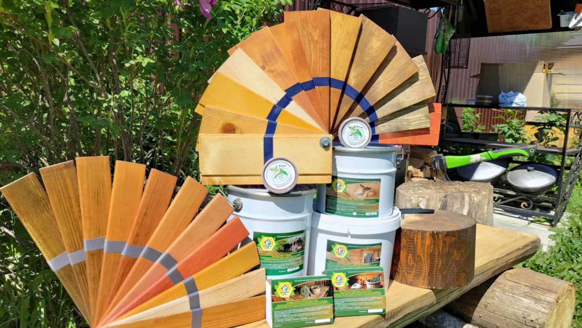 В какой ЦВЕТ покрасить сруб под древесину ценных пород. Колеруем Масловоск Анта ПИГМЕНТОМ смотреть онлайн