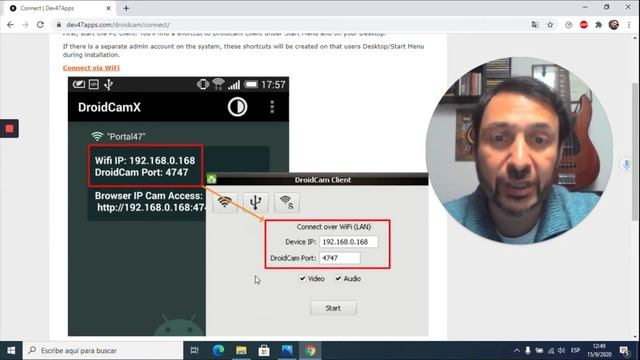 DROIDCAM смотреть онлайн