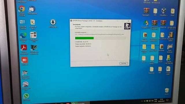 Como instalar impressora Epson L4150, passo a passo. смотреть онлайн