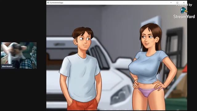 SUMMERTIME SAGA Mishim channel Live Stream 4TH silent LS(tanga mode) hahaha смотреть онлайн