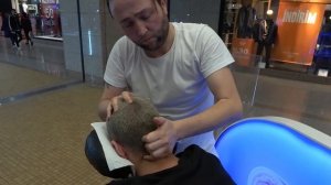 ASMR Physiotherapy Technician Chair Massage | Head,Back,Face,Arm and Body Massage