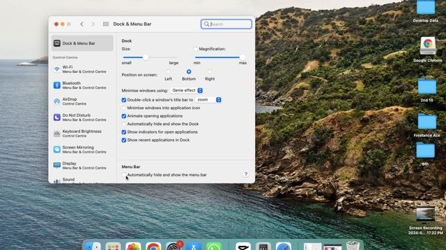 How to Hide Menu Bar in MacBook [easy] смотреть онлайн