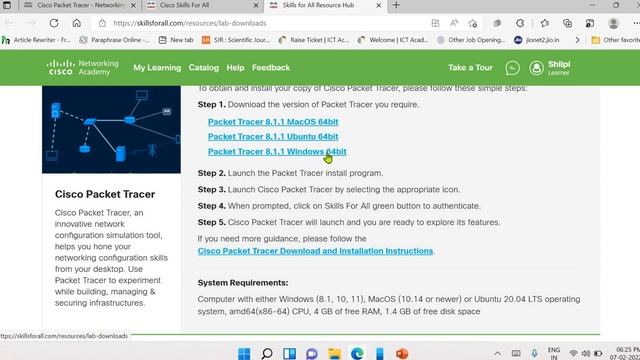 Cisco Packet Tracer Downloading And Installation | Peer To Peer Network | Cisco Packet Tracer Basic