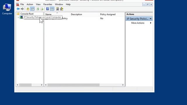 Windows 8.0 Professional - Add or Edit IP Security Rules смотреть онлайн