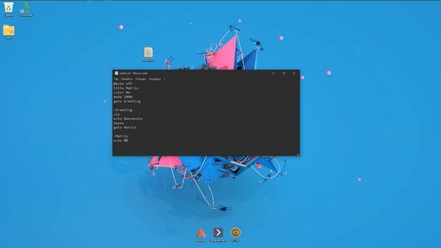 How to create the effect Matrix in CMD смотреть онлайн