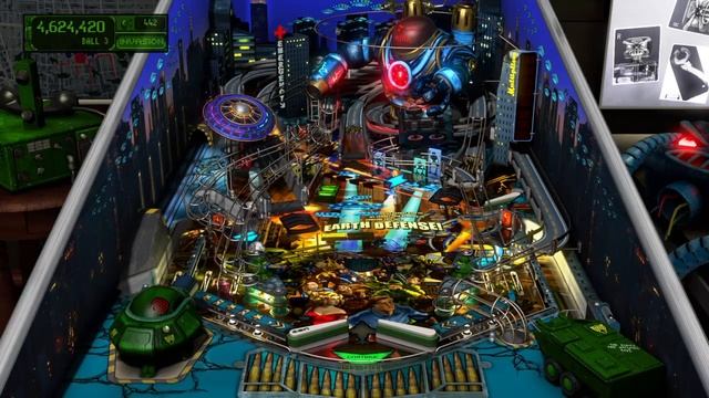 Pinball FX3 Tables - Earth Defense. смотреть онлайн