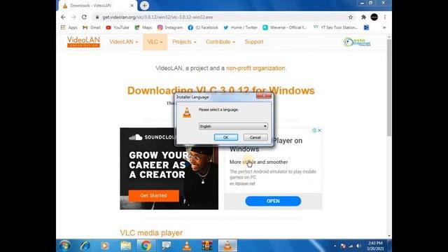 how to download and install vlc media player in windows 10/7/8 /2021/ how to download vlc in window смотреть онлайн