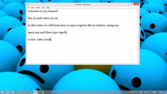 how to open regesitry file in window using run смотреть онлайн