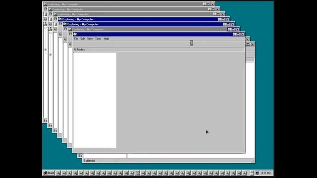 windows 95 VS проводник смотреть онлайн
