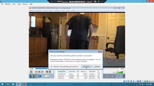 Windows 7 Build 7100 RC1 BSOD смотреть онлайн