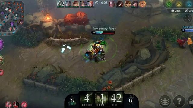 VOX WP BOT - SNIPE 3 PLAYER WITH ENEMY GWEN BOT?! | VAINGLORY 5V5 | смотреть онлайн