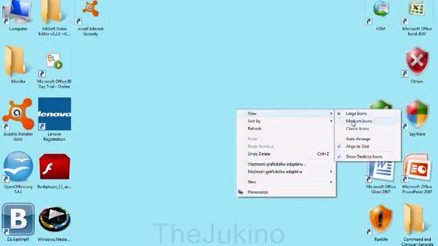 How to change icon size - Win Vista 30 SECONDS смотреть онлайн