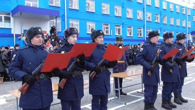 В/Ч 41767 ПРИСЯГА 12 ЯНВАРЯ 2019 ГОДА 1 стол смотреть онлайн